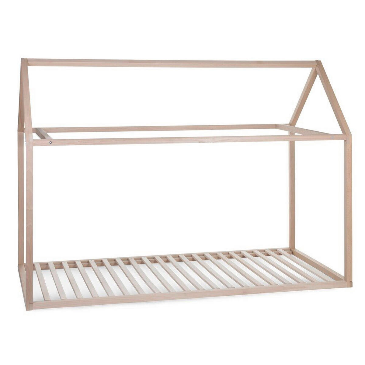 HAUSBETT  - Baltimorefarben, Basics, Holz (90/200/160cm) - Childhome