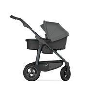 KOMBIKINDERWAGEN  - Anthrazit, Basics, Metall (57/110/108cm) - TFK