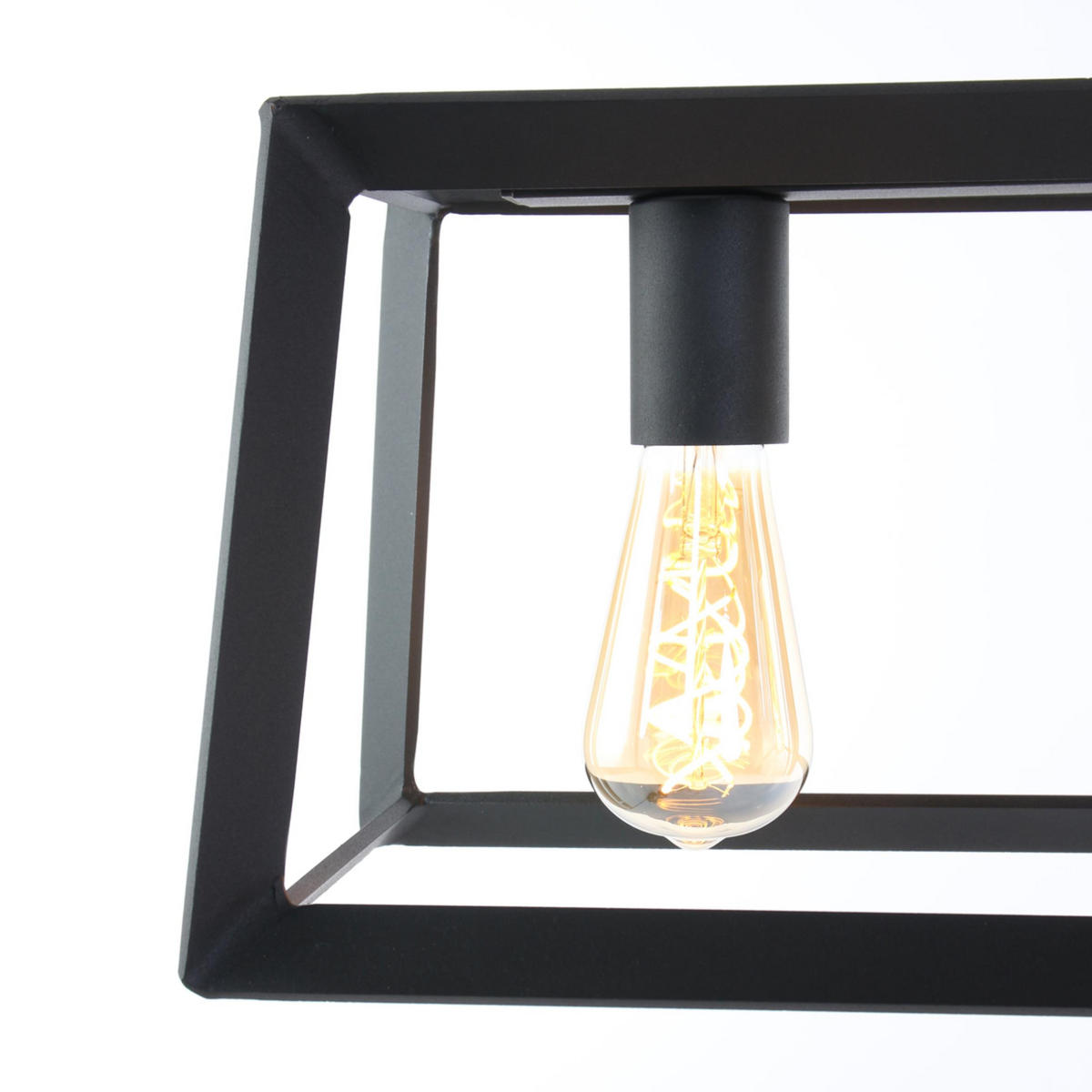 PENDELLEUCHTE 20/90/100 cm   - Schwarz, Trend, Metall (20/90/100cm)