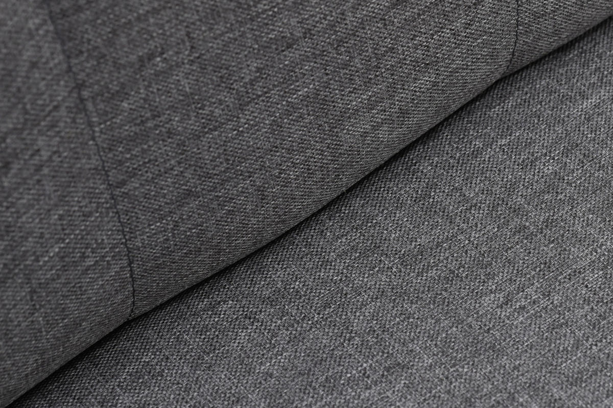 STUHL in Holz, Textil Grau, Weiß  - Weiß/Grau, ROMANTIK / LANDHAUS, Holz/Textil (43,5/91/56,5cm) - Landscape