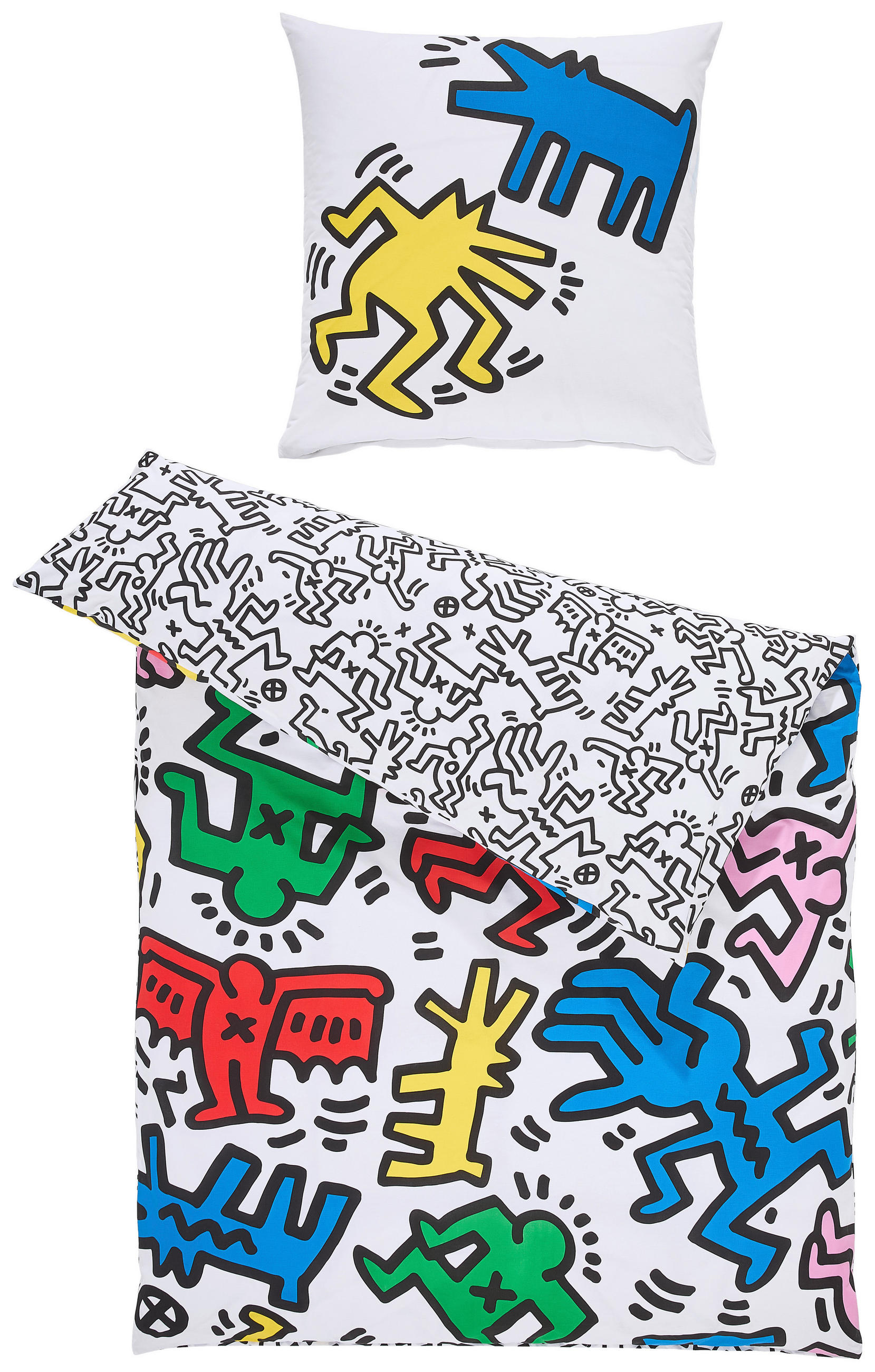 BETTWÄSCHE Renforcé 135/200 cm  - Multicolor, Textil (135/200cm)