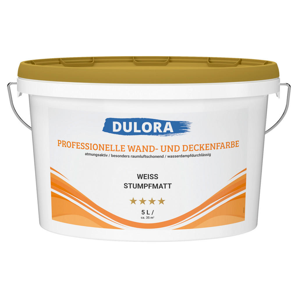 Wandfarbe Weiß Matt 5 L Für 35 M2 Wasserverdünnbar
