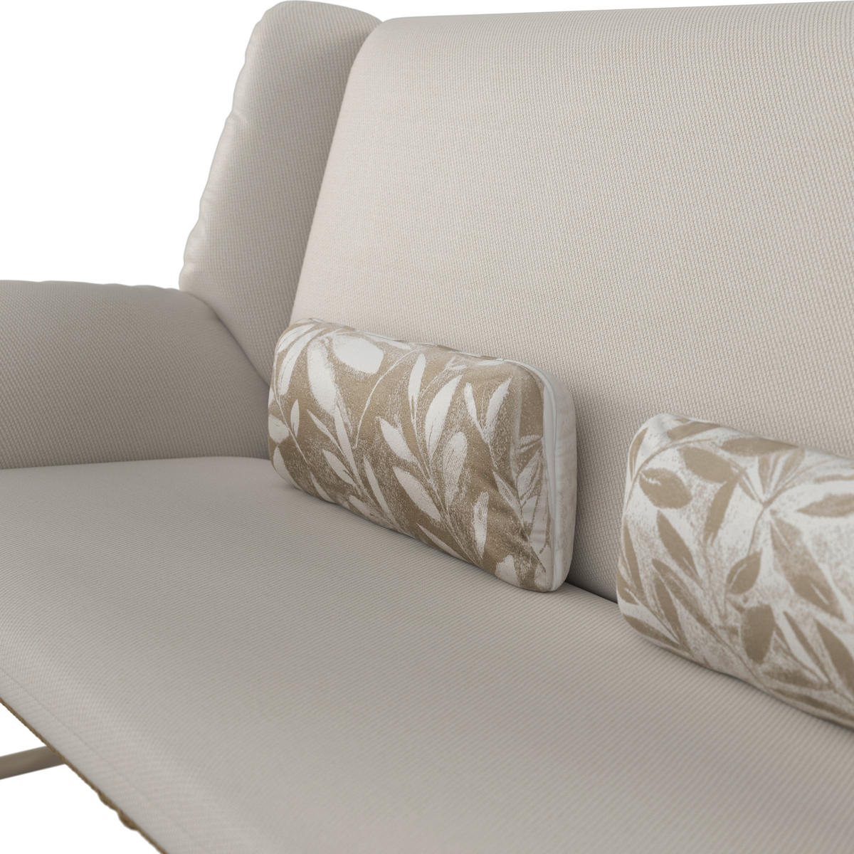 GARTENSET  3-teilig  - Beige/Naturfarben, Design, Kunststoff/Textil - Dieter Knoll