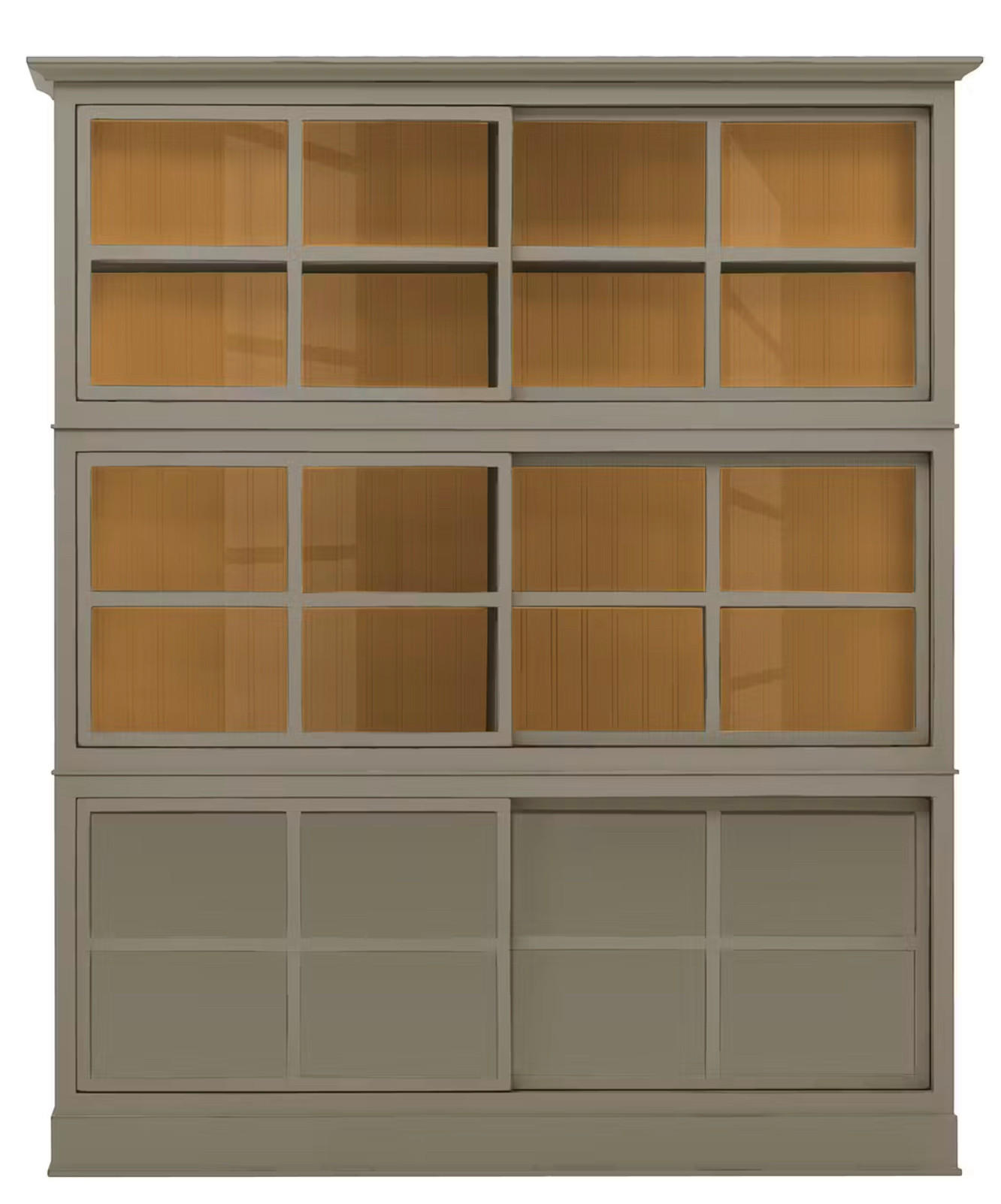 HIGHBOARD UrbanClass in 190,5/219,5/49 cm - Grau, LIFESTYLE, Glas/Holz (190,5/219,5/49cm) - Livetastic