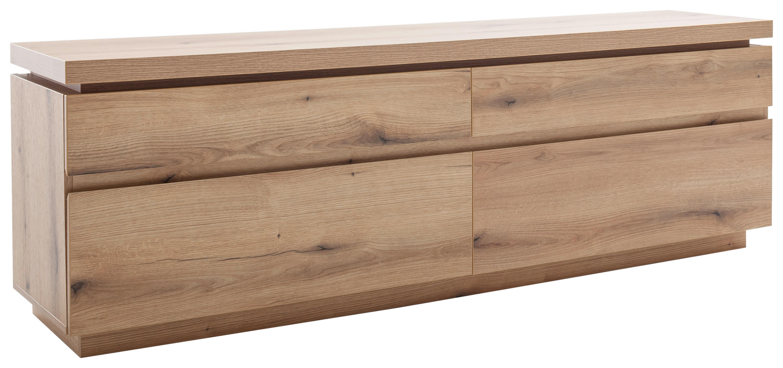 TV-ELEMENT - Eichefarben, Design, Holzwerkstoff (180/58/40cm) - Livetastic