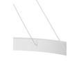 LED-HÄNGELEUCHTE 100/150 cm  - Weiß, Design, Kunststoff/Metall (100/150cm) - Novel
