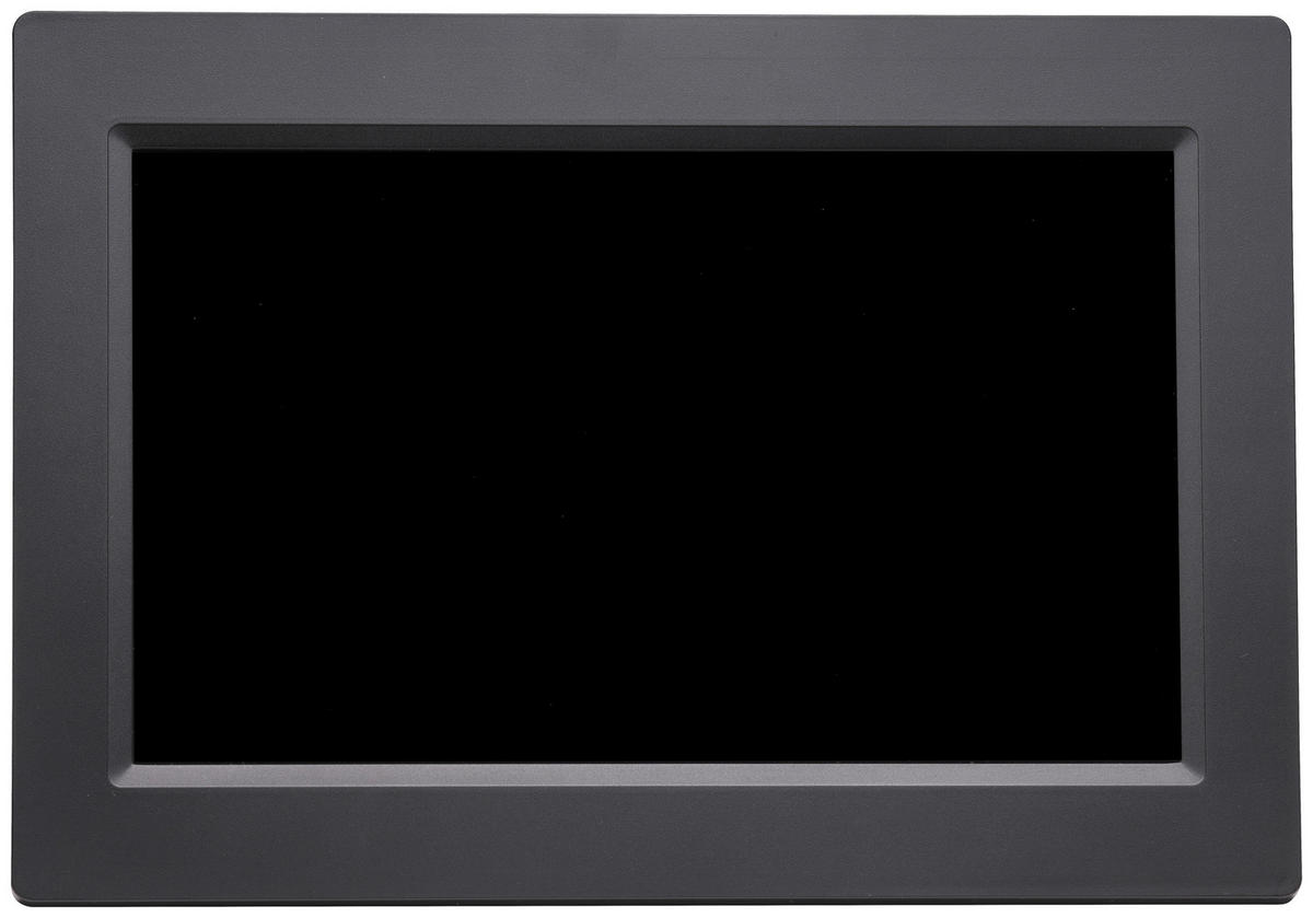 DIGITALER BILDERRAHMEN - Schwarz, Design, Kunststoff (26,7/19,6/2,4cm) - DENVER