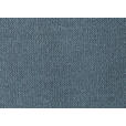 ECKSOFA in Chenille Blau  240/308 cm  - Blau/Schwarz, Design, Textil/Metall (240/308cm) - Xora