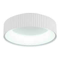 DECKENLEUCHTE 46/13 cm  - Weiß, Trend, Kunststoff/Metall (46/13cm) - Collett's Monde