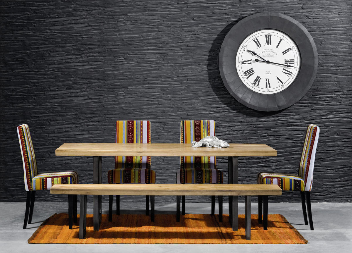 STUHL Multicolor  - Multicolor, Design, Holz/Textil (45/96/50cm) - Kare-Design