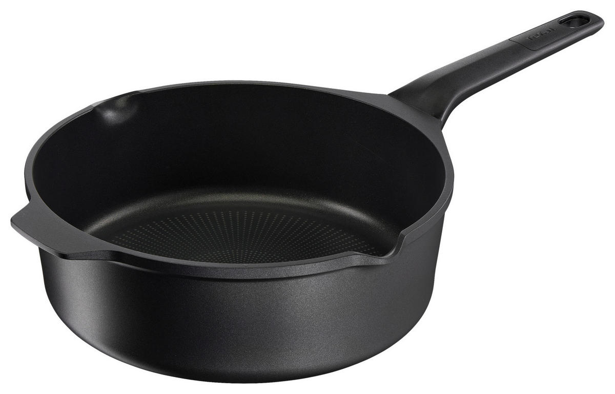 PFANNE ROBUSTO  - Schwarz, Basics, Metall (49,1/29,2/17,8cm) - Tefal