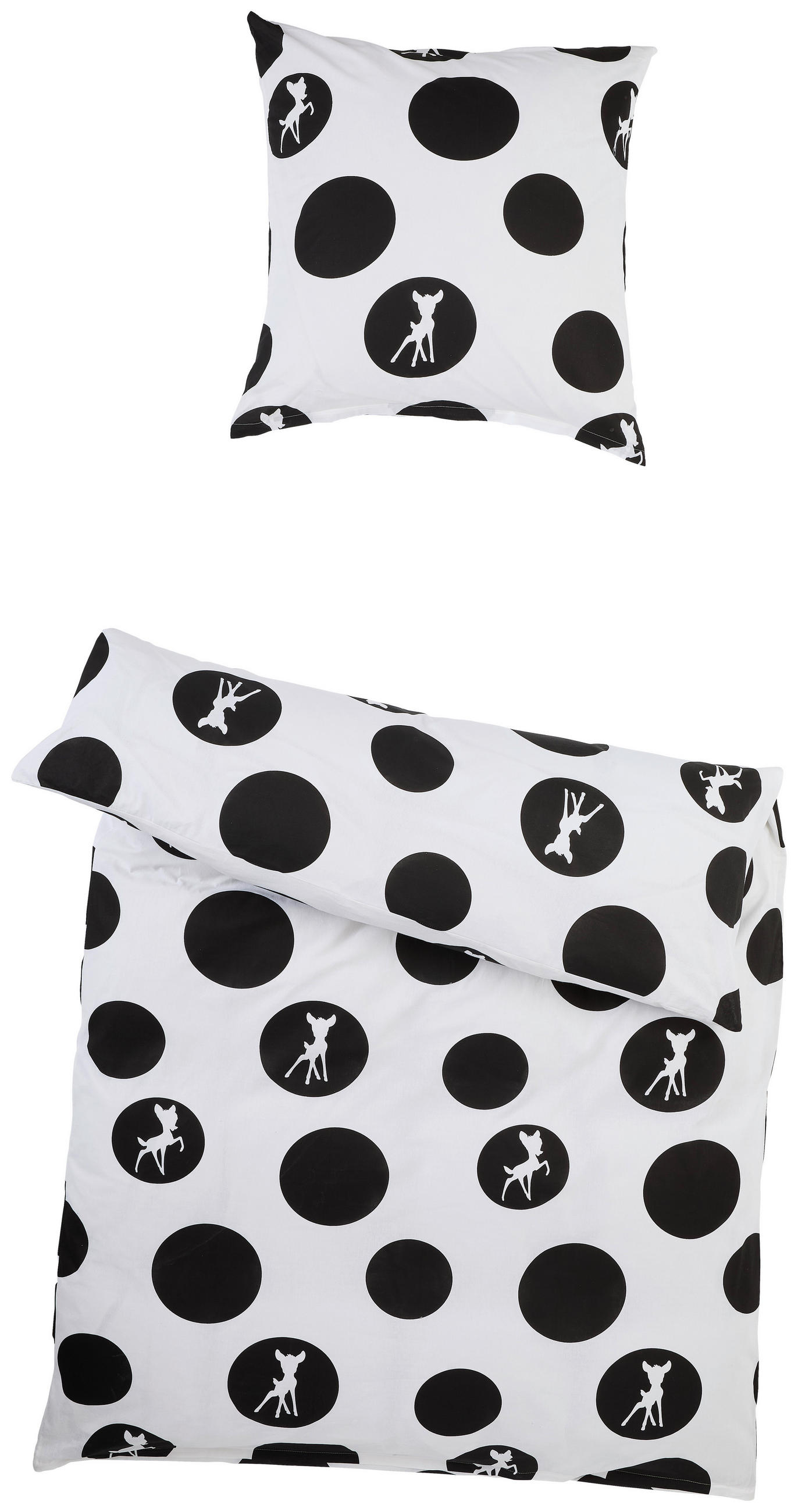 POVLEČENÍ PRO MLÁDEŽ, renforcé, černá, bílá, 135/200 cm - bílá/černá, Basics, textil (135/200cm) - Disney