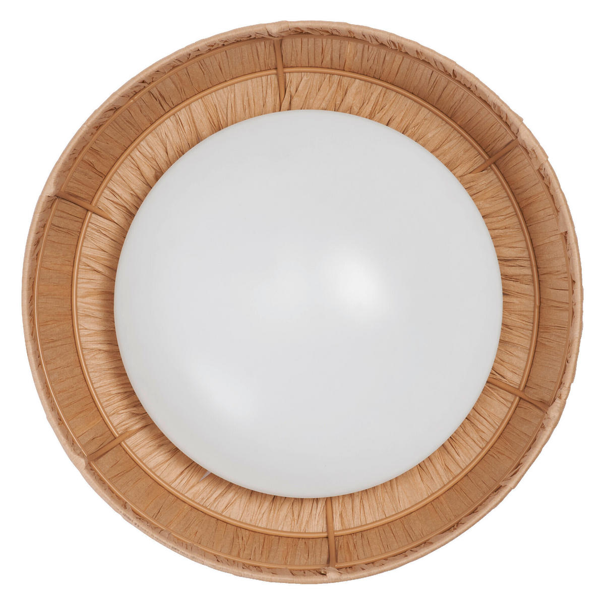 LED-DECKENLEUCHTE 30/10 cm   - Braun, Natur, Naturmaterialien/Metall (30/10cm) - Ledvance