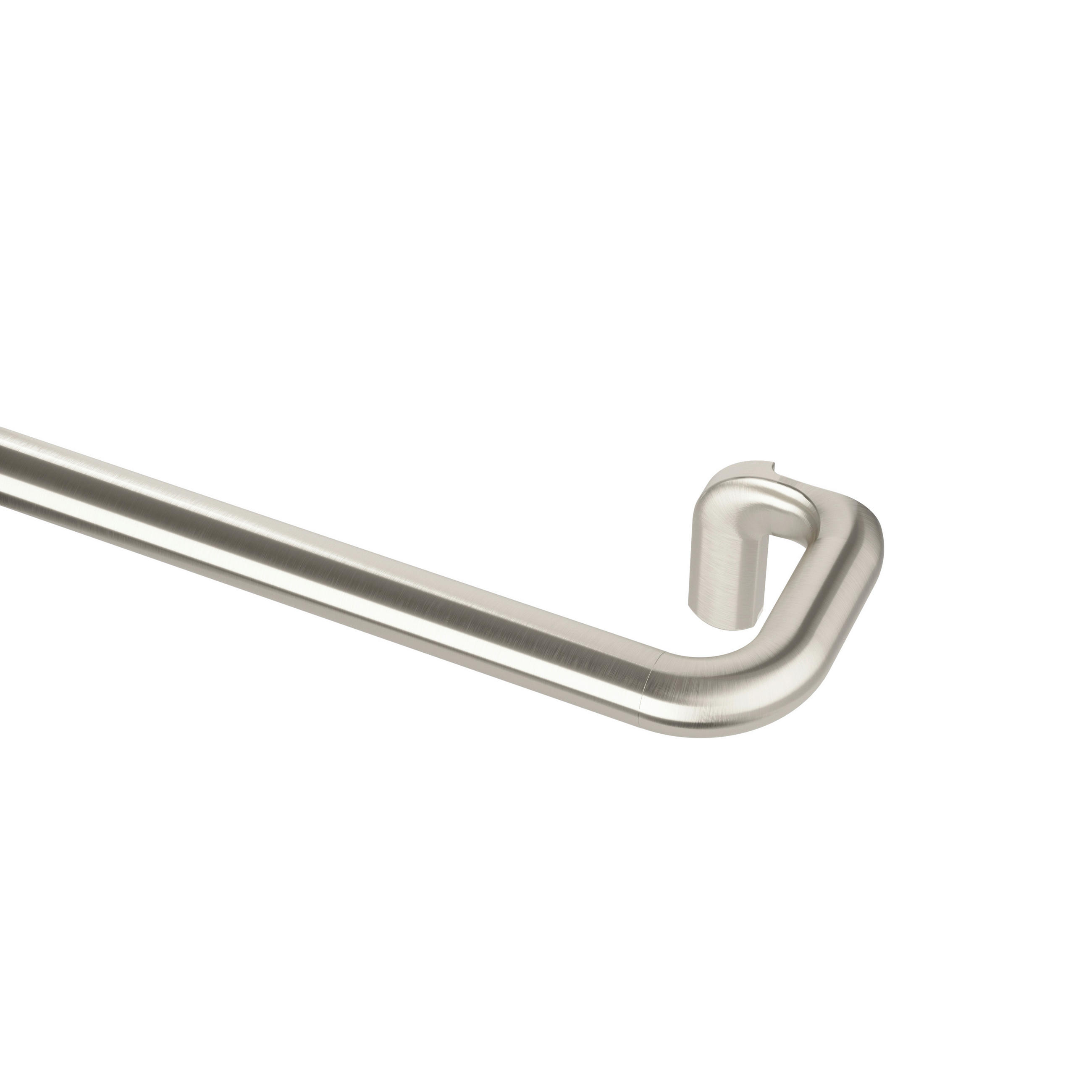 VORHANGSTANGE  372 cm  - Nickelfarben, KONVENTIONELL, Metall (372cm) - Umbra