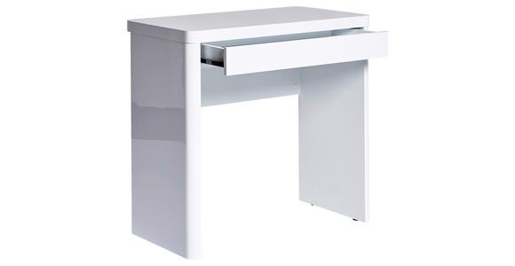 SCHREIBTISCH 79/44/76 cm in Weiß - Weiß, KONVENTIONELL, Holzwerkstoff (79/44/76cm) - Venda
