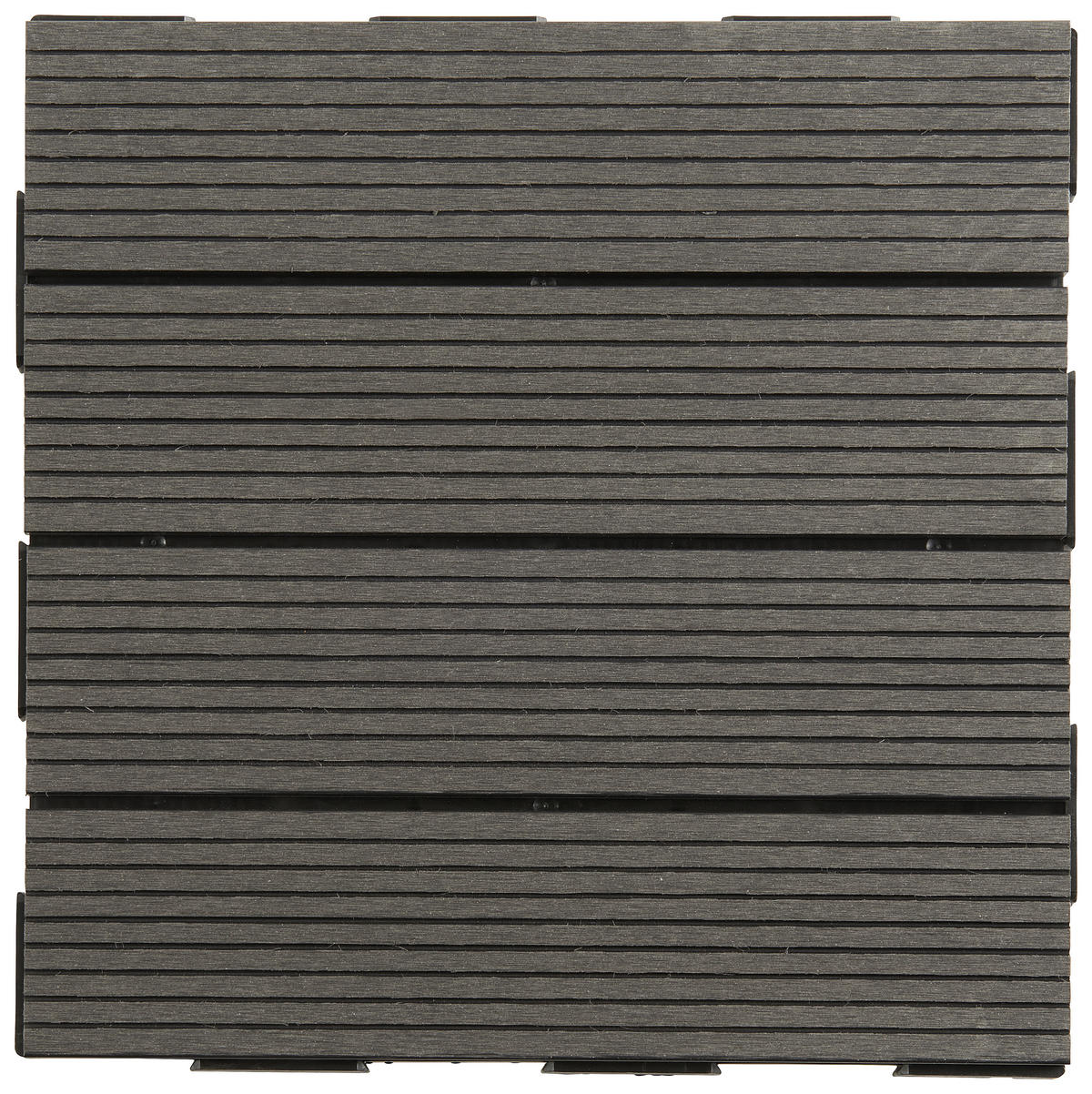 TERRASSENFLIESE Grau 11 Stück  - Grau, Basics, Kunststoff (30/30/2cm) - Ambia Garden