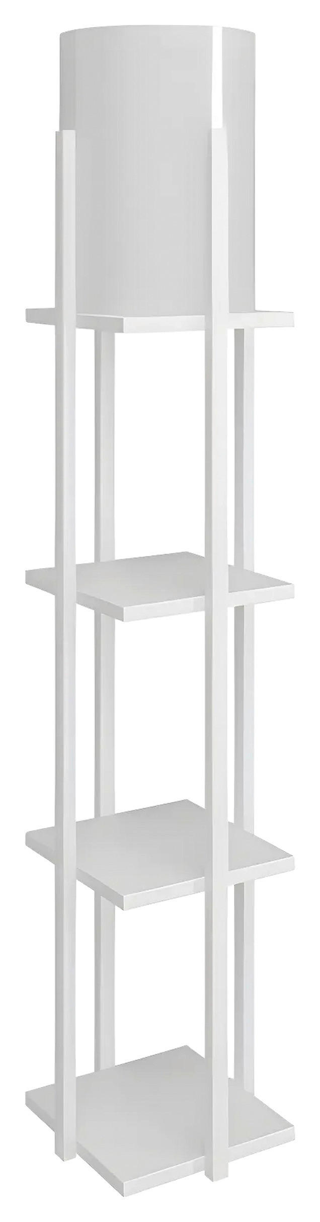 STEHLEUCHTE  21/135/21 cm   - Creme/Weiß, Design, Holzwerkstoff/Kunststoff (21/135/21cm) - P & B