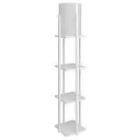 STEHLEUCHTE  21/135/21 cm   - Creme/Weiß, Design, Holzwerkstoff/Kunststoff (21/135/21cm) - P & B
