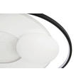 LED-DECKENLEUCHTE 58/50/10,5 cm   - Schwarz/Weiß, Basics, Kunststoff/Metall (58/50/10,5cm) - Novel