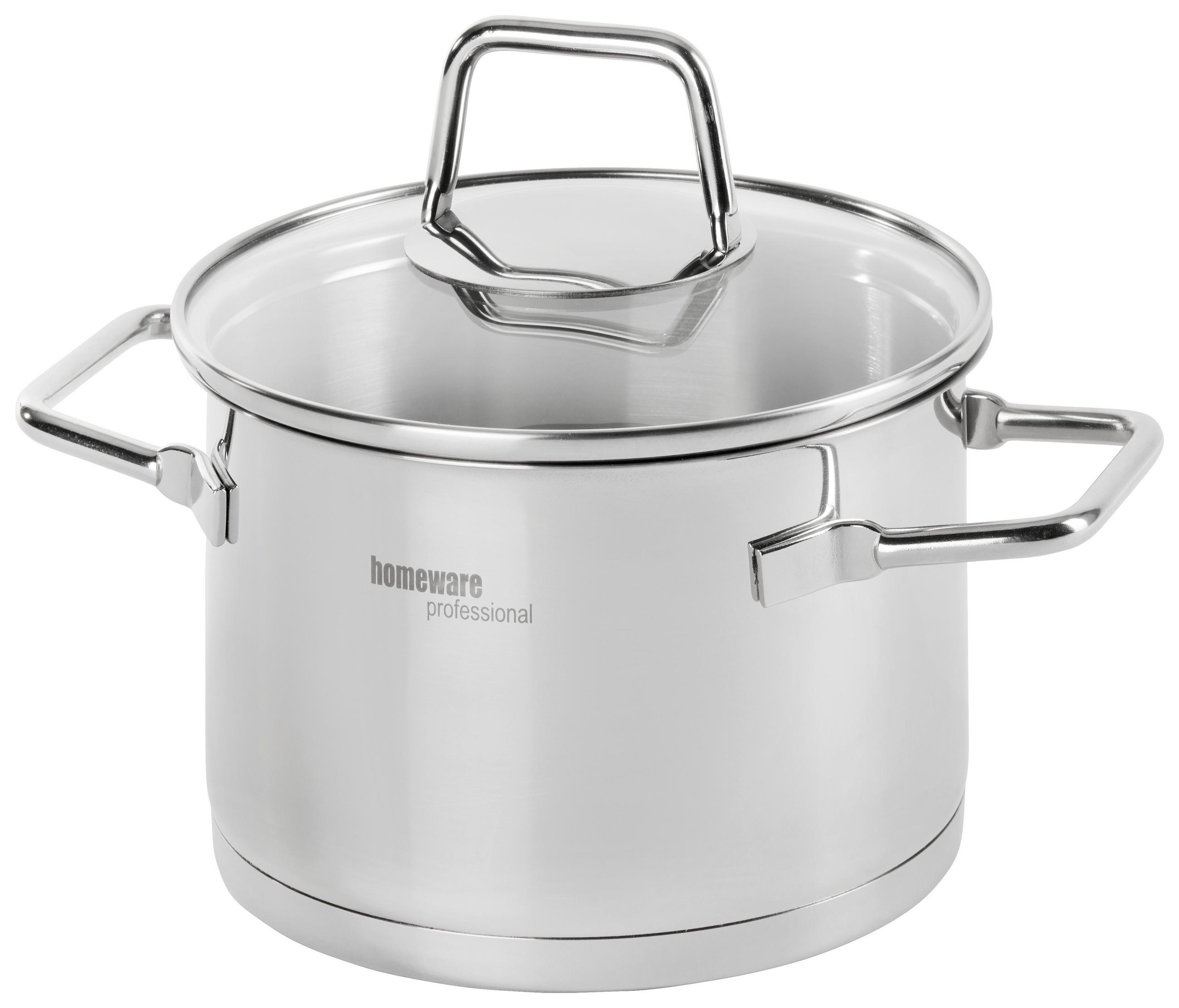 FLEISCHTOPF Perfect Cooking 1,5 L  - Klar/Edelstahlfarben, Basics, Glas/Metall (16/9,5cm) - Homeware Profession.