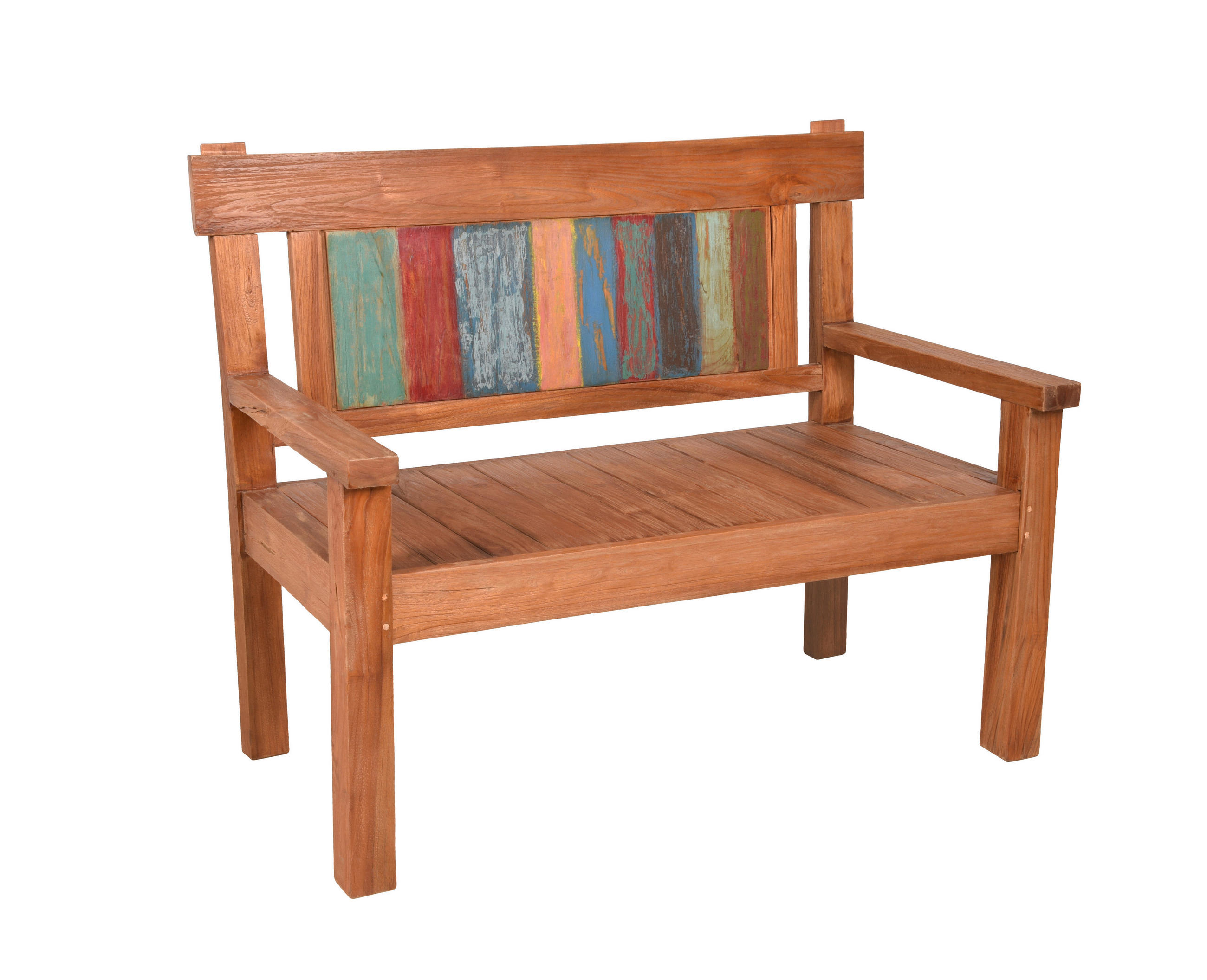 GARTENBANK 120/95/64 cm Teakholz   - Braun, Basics, Holz (120/95/64cm) - Gardenson