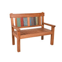 GARTENBANK 120/95/64 cm Teakholz   - Braun, Basics, Holz (120/95/64cm) - Gardenson