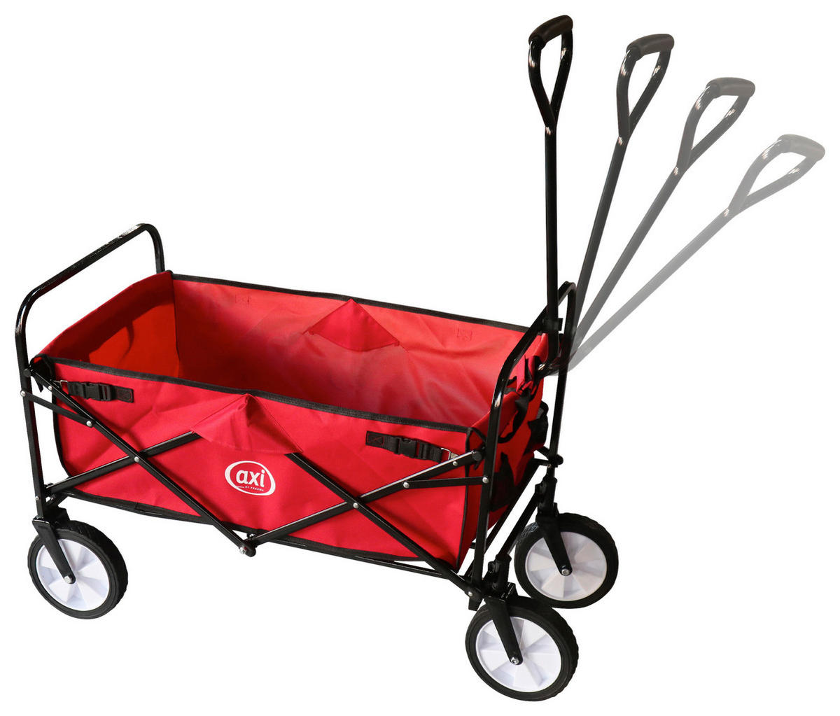 SKLADACÍ VOZÍK - červená, Konventionell, textil (103/54/62cm)