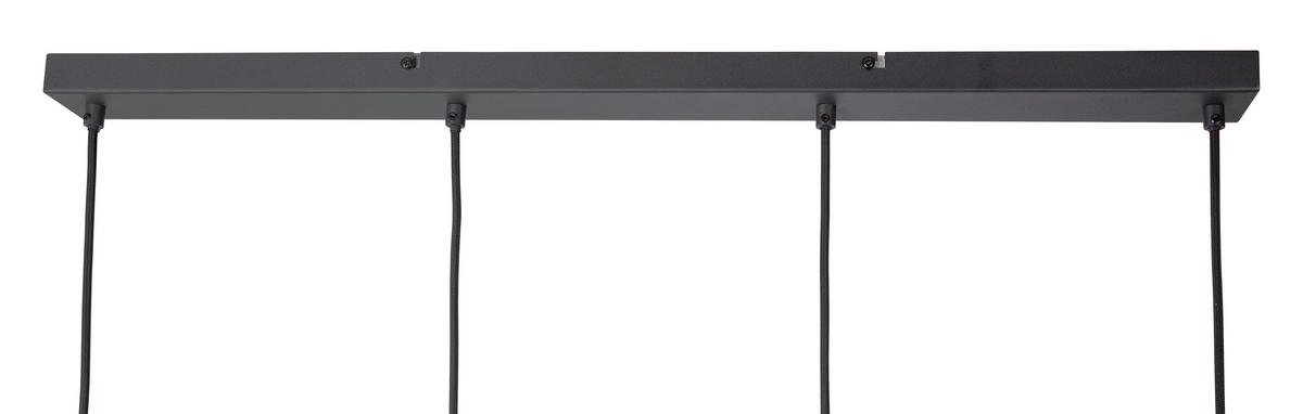 PENDELLEUCHTE 78/25/60 cm    - Grau, Design, Glas (78/25/60cm) - Globo