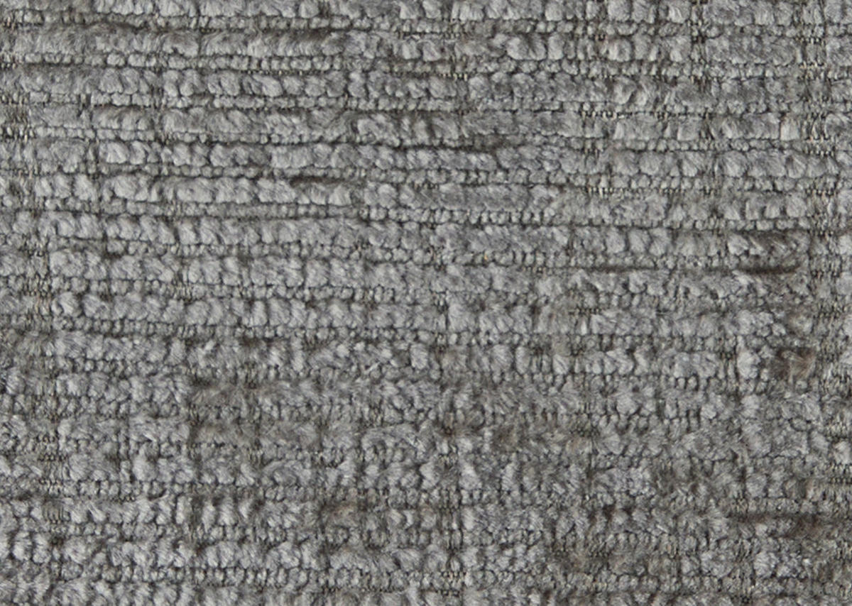 ECKSOFA Graubraun Chenille  - Graubraun/Buchefarben, KONVENTIONELL, Holz/Textil (244/163cm) - Carryhome
