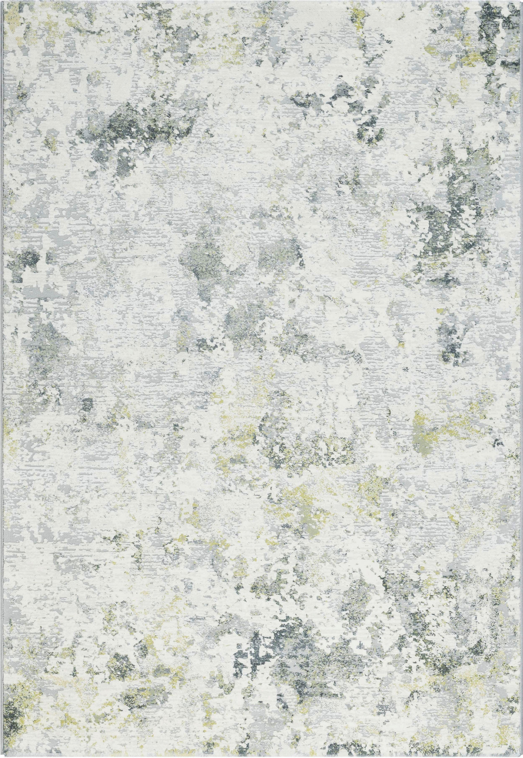 WEBTEPPICH Wohnzimmer 160/230 cm Palau Grün, Multicolor, Hellgrau rechteckig  - Multicolor/Hellgrau, Design, Textil (160/230cm) - Novel
