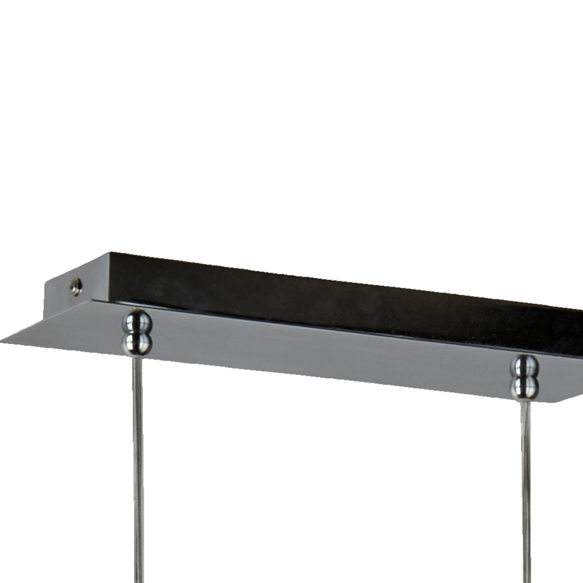 VISEČA SVETILKA Voyager 65/100/20 cm E27 - barve kroma, Design, kovina/steklo (65/100/20cm)