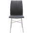 STUHL in Metall, Leder Schwarz, Edelstahlfarben - Edelstahlfarben/Schwarz, Design, Leder/Metall (46/93/57cm) - Dieter Knoll STUHL in Metall, Leder Schwarz, Edelstahlfarben - Edelstahlfarben/Schwarz, Design, Leder/Metall (46/93/57cm) - Dieter Knoll