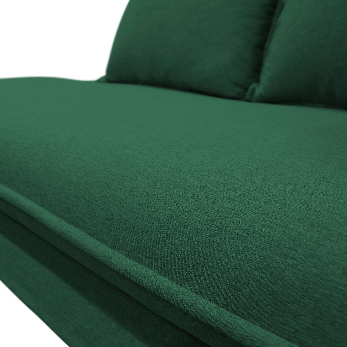 LIEGE Flachgewebe Grün  - Silberfarben/Grün, Design, Kunststoff/Textil (224/84/99/107cm) - MID.YOU