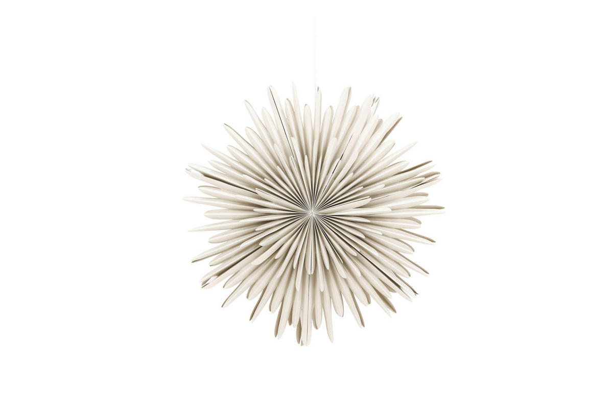 HÄNGLAMPA 60/60/21 cm  - beige, Basics, papper (60/60/21cm) - P & B