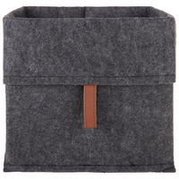 POLCKOSÁR  - barna/sötétszürke, Trend, textil (25/24/25cm) - Landscape
