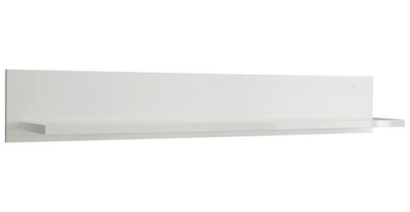 WANDBOARD Weiß  - Weiß, Design, Holzwerkstoff (160/24/26cm) - Xora