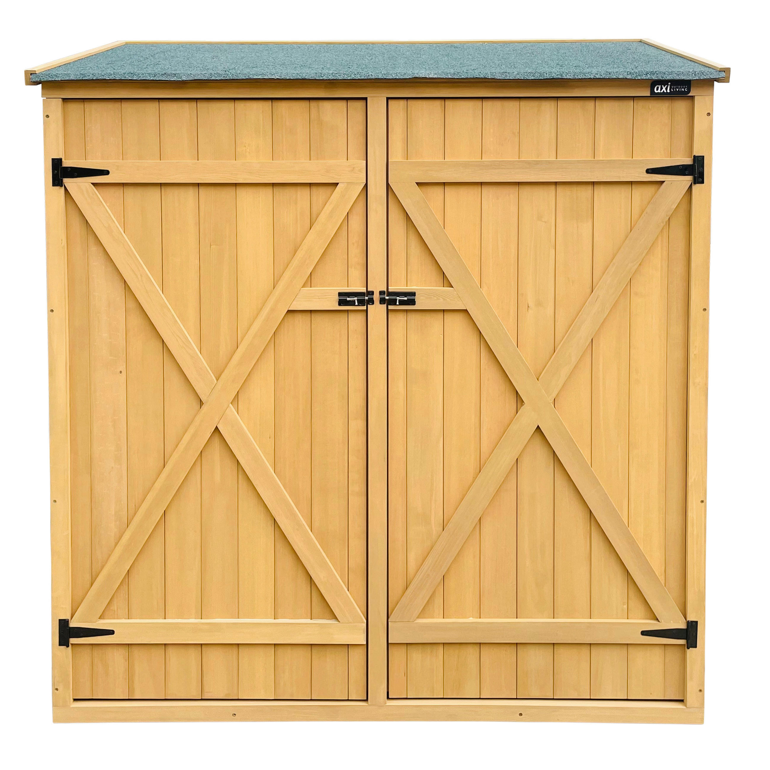 SKRIŇA NA NÁRADIE 149/73/164 cm   - hnedá, Basics, drevo (149/73/164cm) - Ambia Garden
