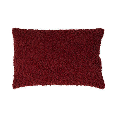 ZIERKISSEN 40/60 cm  - Dunkelrot, Basics, Textil (40/60cm)