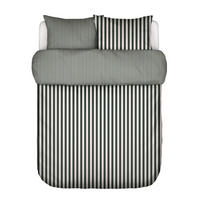 BETTWÄSCHE CLASSIC STRIPE Satin 155/220 cm  - Dunkelgrün, Basics, Textil (155/220cm) - Marc O'Polo