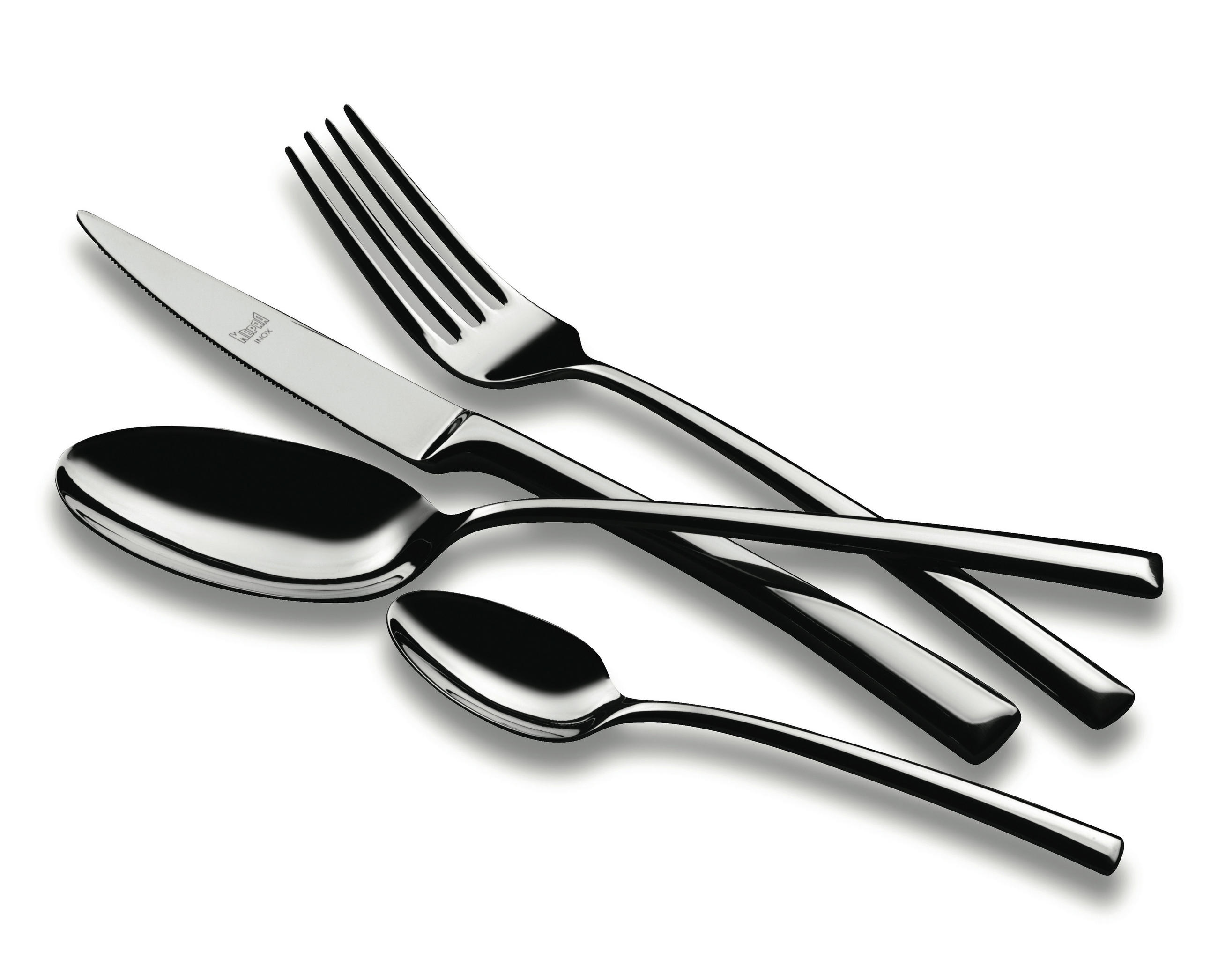 EVŐESZKÖZKÉSZLET 24 részes   - ezüstszínű, Design, fém (1,3kg)