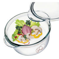 VAS PENTRU CUPTOR   - transparent, Basics, sticlă (1,75l)