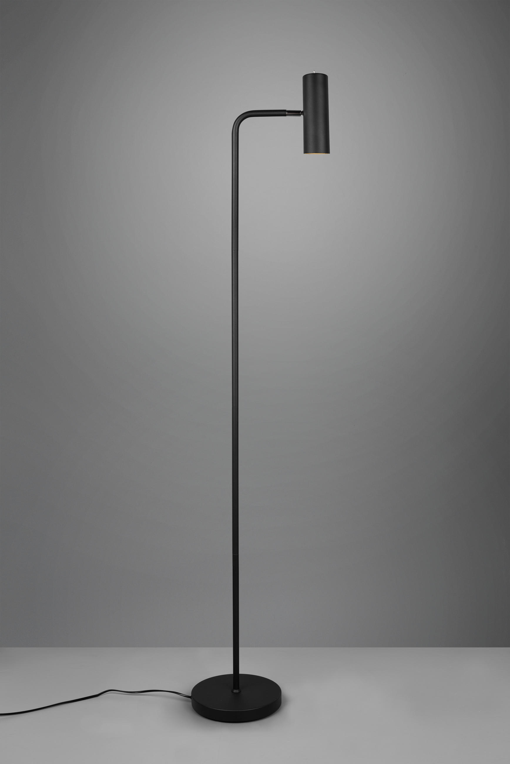 STEHLEUCHTE - Schwarz, Basics, Metall (151/23/39cm) - Trio Leuchten