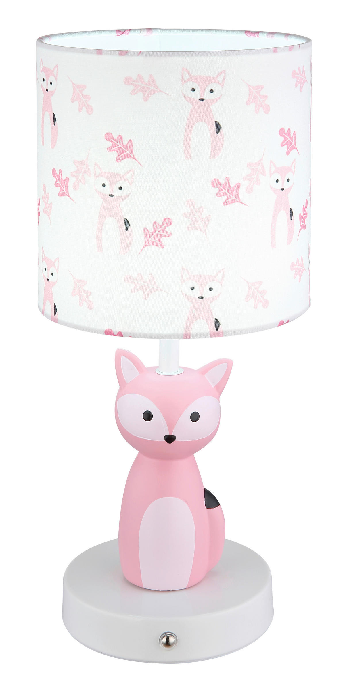 LED-TISCHLEUCHTE 15/33,5 cm   - Pink/Weiß, Trend, Keramik/Kunststoff (15/33,5cm) - Globo