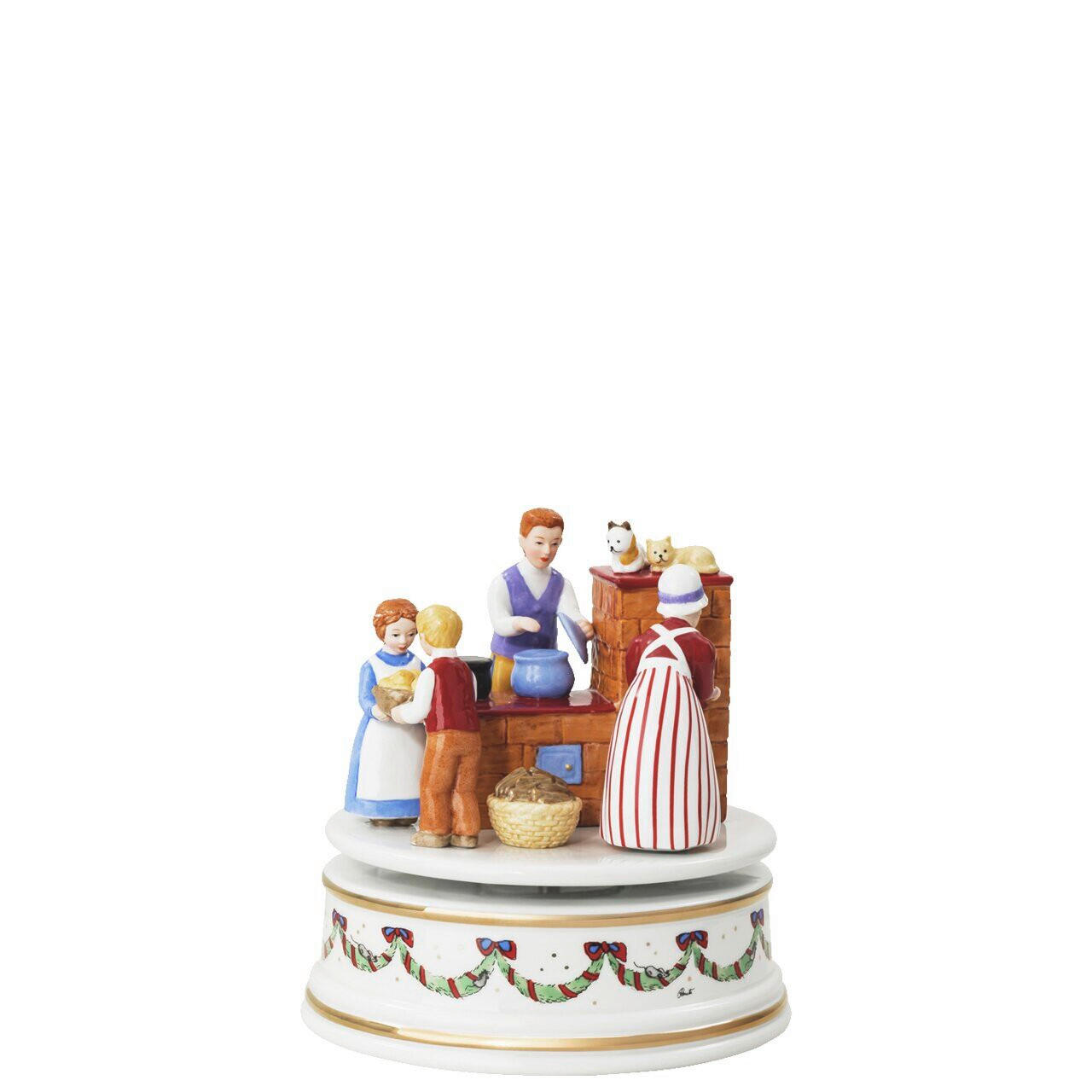 DEKOSPIELUHR Sammelkollektion 26 - Weihnachtsschmaus  - Multicolor, Basics, Keramik (16/15,5cm) - Hutschenreuther