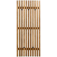 GARDEROBENPANEEL  in 50/120/7,5 cm  - Eichefarben, Natur, Holz/Metall (50/120/7,5cm) - Linea Natura
