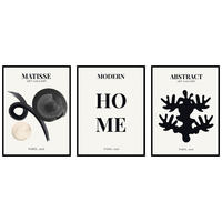 KUNSTDRUCK 30/40 cm  - Multicolor/Schwarz, LIFESTYLE, Holzwerkstoff (30/40cm) - Monee