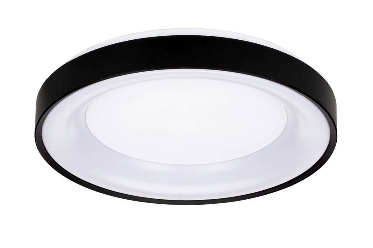 STROPNA LED-SVETILKA   40 W/4300 lm/2700-6500 K/220-240 V/ - črna, Basics, kovina/umetna masa (50/8,5cm) - Novel