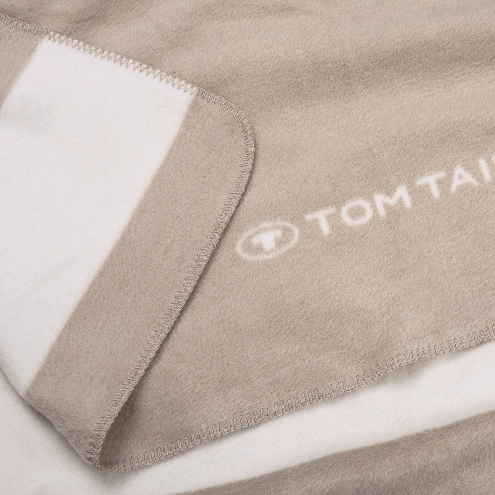 DECKE 150/200 cm  - Sandfarben, Basics, Textil (150/200cm) - Tom Tailor