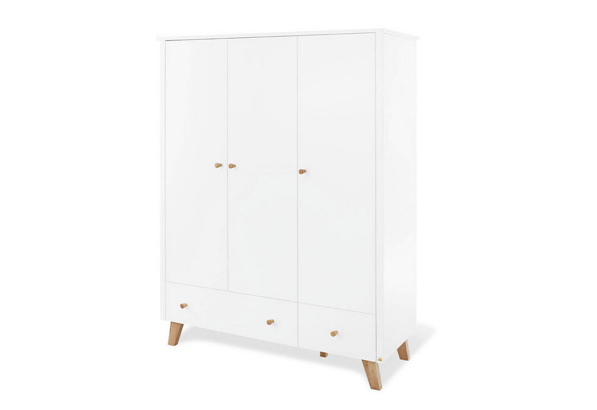 BABYZIMMER PINOLINO PAN  - Eichefarben/Weiß, Design, Holzwerkstoff - Pinolino