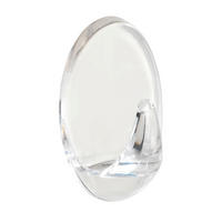 CÂRLIG ADEZIV in transparent  - transparent, Basics, plastic (3/5/2,5cm) - Wenko